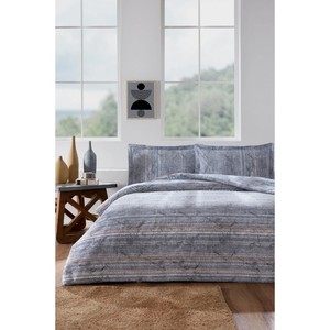 Özdilek Ensemble de housse de couette double Colorado Blue Denim-Produits haut de gamme - Product Image 1