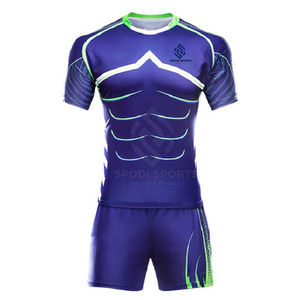 Uniforme de Rugby transpirable de secado rápido Venta en línea Uniforme de Rugby Hecho en Pakistán Uniforme de Rugby - Product Image 1