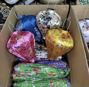 Linterna de Seda de Bambú Hoi de Alta Calidad, Tradicional Vietnamita, con Logotipo Personalizado, Decoración de Bodas, Venta al por Mayor - Product Image 1