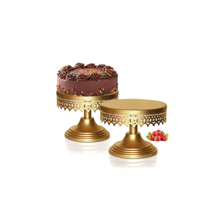 Latest Designed Round Ins Style <b>Wedding</b> <b>Cake</b> Stand Decorative Metal Tabletop <b>Cake</b> Display Stand Indian Manufacture - Product Image 2