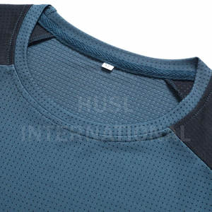 Camiseta deportiva de manga larga de compresión para hombre, ropa deportiva de secado rápido para gimnasio, Material de punto para entrenamiento y trotar - Product Image 3