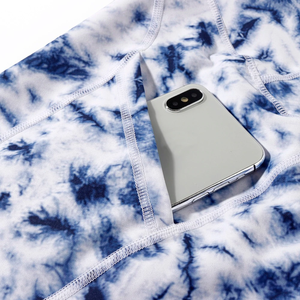 กางเกงรัดรูปผ้ายืดสุดพิเศษสำหรับผู้หญิงกางเกงรัดรูปแบบมีกระเป๋ากางเกงเอวสูงควบคุมหน้าท้องสำหรับออกกำลังกายในยิมกางเกงโยคะ - Product Image 4