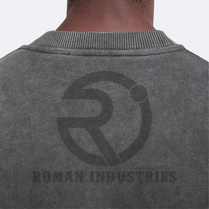 เสื้อสเวตเตอร์แบบใหม่สำหรับผู้ชายเสื้อสเวตเตอร์มีฮู้ดสไตล์สตรีทแวร์ผ้าหินพิมพ์ลายออกแบบได้ตามที่ต้องการ - Product Image 3