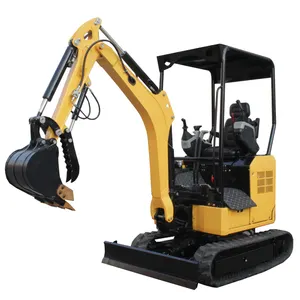 Çin fabrikada Mini Bagger 2 Ton mikro kazıcı 2 Ton paletli hidrolik kuexcavator Mini ekskavatör