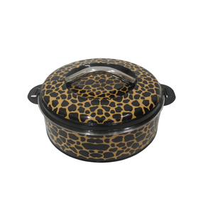Marmite isolée à double paroi pour une finition personnalisée Casserole écologique servant une marmite ronde contenant des aliments marmite - Product Image 2
