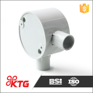 Caja de Conexiones Eléctrica Bidireccional de PVC - Accesorios de PVC para Conductos - Accesorios para Tuberías de PVC - Fabricado en Vietnam - Estándares BS EN e ISO - Product Image 6