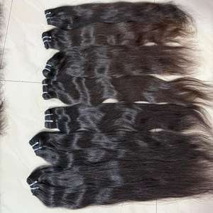 Extensiones de cabello humano virgen con ondas de cuerpo indio crudo Natural 100%, extensiones de cabello sin procesar de grado 15A de un proveedor de confianza - Product Image 1