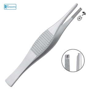 Pinzas para tejidos Ferris Smith, instrumento quirúrgico manual para cirugía general, Clase I, certificado CE, F5-137, 18 cm - Product Image 1