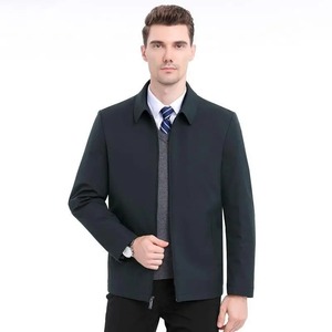 2024 hommes Simple fermeture éclair Baseball manteau nouvelle entreprise Bomber veste col montant grande taille 4XL haute rue coton toile hiver - Product Image 5