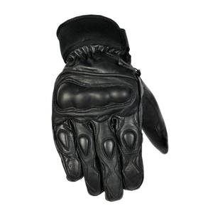 High Quality Real Leather Breathable Winter Men's Motorbike Racing Gloves with Knuckle Protection and Custom Printed Designs - Product Image 2