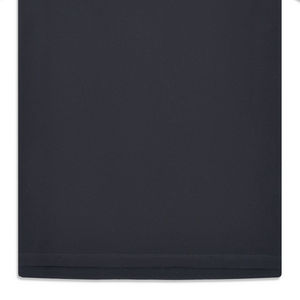 Polo de algodón 100% de gama alta para hombre, tela personalizable con patrón sólido, ecológico, oscuro, talla 6XL, diseño de piqué liso negro - Product Image 3