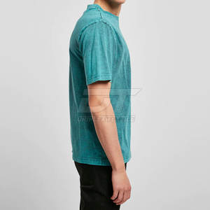 Camiseta de lavado ácido para hombres de alta calidad Nuevo diseño Nuevo estilo Camisetas de lavado ácido más vendidas para hombres - Product Image 4