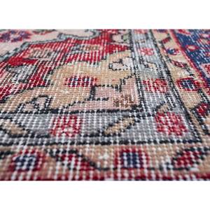 Tapis en laine noués à la main de grande taille, motif médaillon rouge et orange, style vintage, pour salon ou couloir - Pae-2026 - Product Image 3