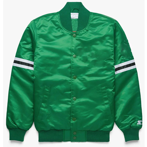 Nouveauté Vestes en Satin Vestes universitaires en Satin de soie 100% coton de haute qualité pour hommes Respirant Plus Size Outdoor OEM - Product Image 1