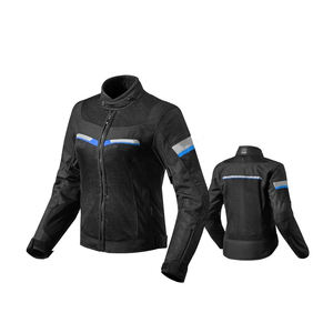 Vestes de moto Cordura de marque personnalisée de haute qualité vêtements de sport de course de moto en nylon coupe-vent avec protecteurs - Product Image 3