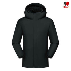 Veste Softshell Personnalisée Ryan Pro Gear pour Hommes, Fermeture Éclair, Tissu Respirant avec Logo Personnalisé, Col à Capuche - Product Image 5