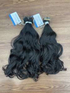 Bande de haute qualité vague droite extensions de cheveux humains vietnamiens meilleur prix dans les extensions de cheveux de bande de couleur de piano naturel - Product Image 5