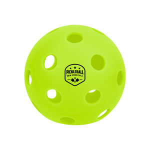 Pelota de Pickleball de 26 Orificios para Interiores, de Alto Rendimiento, con Impresión Personalizada a Una Sola Tonalidad, Libre de Aranceles, en Inventario en EE. UU. - Product Image 1