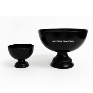 Juego de Dos Tazones para Chocolate con Acabado Negro, Última Llegada, Tazón para Dulces de Lujo, Tazón Decorativo para Chocolate de Alta Calidad - Product Image 1