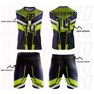 Uniformes Deportivos Sublimados Completamente, Uniformes de Fútbol Juvenil 7v7, Ropa Deportiva de Secado Rápido y Transpirable, Uniformes Sublimados 7 contra 7 OEM - Product Image 6