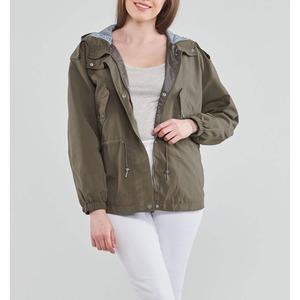 แจ็กเก็ตขนสัตว์สำหรับผู้หญิงกันน้ำได้ดีมีฮู้ดขนแกะแบบถอดออกได้ระบายอากาศได้ดีดีไซน์จากปากีสถาน - Product Image 5