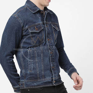 Vente en gros 100% coton Veste en jean pour hommes Dernier style Street Wear pour l'hiver Prix bas - Product Image 6