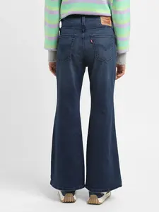 AE Next Level – Jean Bootcut Femme Taille Haute Personnalisé 100% Coton Très Élastique Respirant Coupe Décontractée Effet Usé et Délavé - Product Image 6