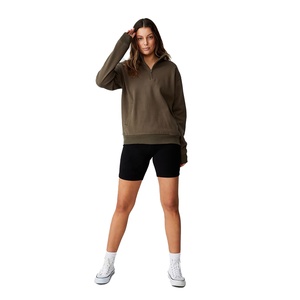 Sweat-shirts pour femmes 2025, personnalisés, respirants, écologiques, de haute qualité, imprimés ODM, col brodé, vente chaude - Product Image 1