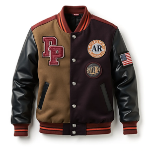 Chaqueta Bomber de Manga Larga de Poliéster/Algodón Fabricada en Fábrica para Hombre, Camuflaje, Primavera, Resistente al Viento e Impermeable, Diseño Moderno - Product Image 3