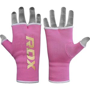 Guantes acolchados de Gel para boxeo, envolturas de mano especiales, Logo personalizado, color rosa, para protección de nudillos - Product Image 3