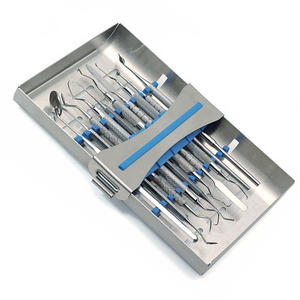 Kit d'outils de restauration dentaire en acier inoxydable approuvé CE, comprenant un kit de restauration dentaire manuel - Product Image 3