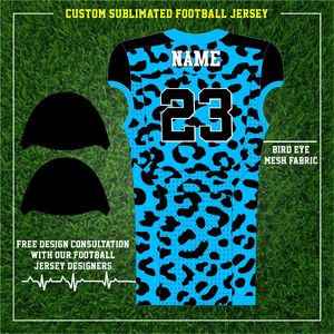 Nuevos kits de uniformes de camiseta de fútbol universitario americano personalizados, conjunto de ropa de equipo de fútbol americano profesional de 12 paneles - Product Image 3