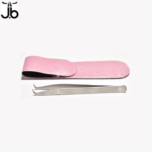 Pince à épiler d'extension de cils personnalisée de marque privée en acier inoxydable emballage personnalisé pince à cils de qualité supérieure - Product Image 3