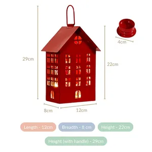 Porte-lanterne T-Light classique en métal pour affichage de bougies parfait pour les mariages et les événements spéciaux au meilleur prix - Product Image 6