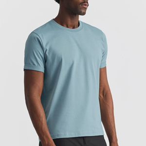 Camiseta de Algodón Lisa de Corte Regular para Hombre, MOQ Bajo, Alta Calidad, Manga Corta, Ropa Casual al por Mayor - Product Image 5