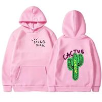 Luxe Cactus Jack Hip Hop pull imprimé musique cadeau à capuche pour garçons filles décontracté confortable coupe ample coton brodé