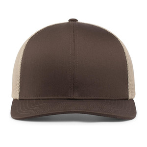 Gorra de béisbol de algodón 100% personalizada con bordado de fuente en inglés antiguo, estampado de logotipo, ala curva, resistente al agua, gorra de camionero de 5 paneles - Product Image 3