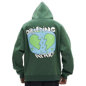 เสื้อมีฮู้ดผ้าคอตตอน100% ซักได้เสื้อฮู้ด2024ปักลาย3D พัฟสไตล์ใหม่ - Product Image 4