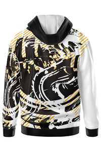 เสื้อฮู้ดสวมหัวโอเวอร์ไซส์ตลกๆของผู้ชายผ้าคอตตอนผสมสำหรับพิมพ์ซับลิเมชันสำหรับฤดูหนาว - Product Image 5