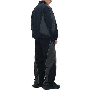 Nylon Coupe-Vent Fermeture Éclair En Vrac En Gros Survêtement Polyester Coupe-Vent Streetwear Survêtement - Product Image 6