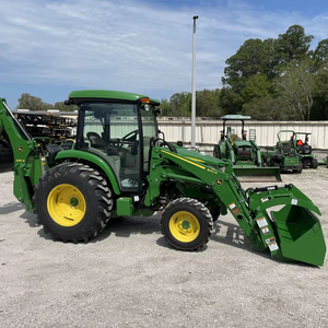 รถแทรกเตอร์ล้อยางรุ่นใหม่ 4066R ของ John Deere กำลัง 66 แรงม้า พร้อมหัวขุดตักดินสำหรับงานก่อสร้าง ระบบขับเคลื่อน 4 ล้อ ปั๊มส่วนประกอบหลัก - Product Image 6