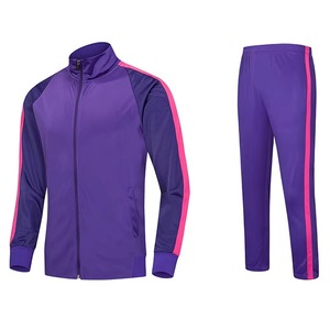 Chándal para hombre, conjunto atlético de 2 piezas, conjunto de trajes para correr con cremallera completa informal, ropa deportiva de manga larga, ropa deportiva - Product Image 1