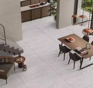 รุ่นใหม่ขนาด600x1200มม. กระเบื้องปูพื้นพอร์ซเลนแกะสลักพื้นผิวด้านสีเทาเคลือบสีเทาขนาด60x120ซม. กันลื่น - Product Image 6