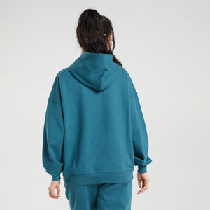 Sweat à capuche surdimensionné de haute qualité direct d'usine pour hommes et femmes vêtements d'hiver avec col à capuche caractéristique de grande taille - Product Image 2