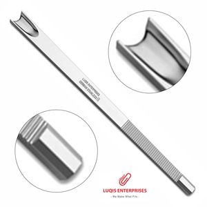 Herramienta Quirúrgica ENT Parkes Hump Gouge de Doble Protección, Acero Inoxidable de Grado Médico, Herramienta de Precisión para Cirugía Nasal - Product Image 4