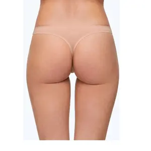 Tanga Sexy para Mujer, Nueva Llegada, Color Sólido, Tejido de Algodón, Ecológico, Antiestático, Logotipo Personalizado, Sin Costuras, Transpirable - Product Image 1