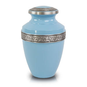 Urne funéraire pour adulte en bronze antique gravée à la main dernière conception cercueil funéraire en métal pour funérailles commémoratives décoratives - Product Image 2