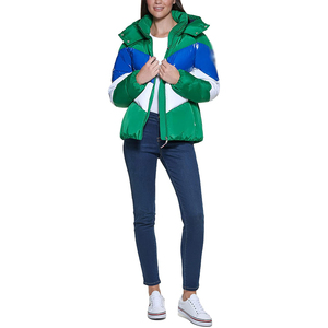 Veste matelassée tendance et luxueuse pour femmes, en peau de mouton de haute qualité, couleur personnalisée, respirante, imperméable, coupe-vent, épaisse - Product Image 1