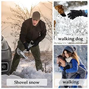 Gants de ski unisexes personnalisés chauffants grande taille imprimés nouveau style imperméables pour les sports d'hiver best-sellers - Product Image 6