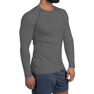 Premium Quality Custom Logo Men's <b>Gym</b> <b>Compression</b> <b>Shirt</b> Quick Dry Ringer Sports Wear Long Sleeve <b>Compression</b> <b>Gym</b> <b>Shirt</b> For Men - Product Image 6